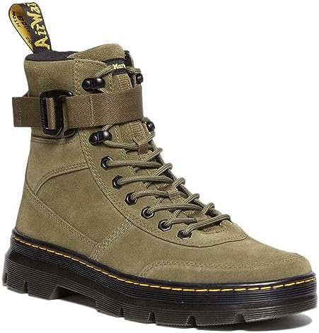 Dr,Martins COMBS TECH ブーツ オリーブ(24cm) Dr. Martens Unisex-Adult Combs Tech Fashion Boot, Dms Olive E.h.